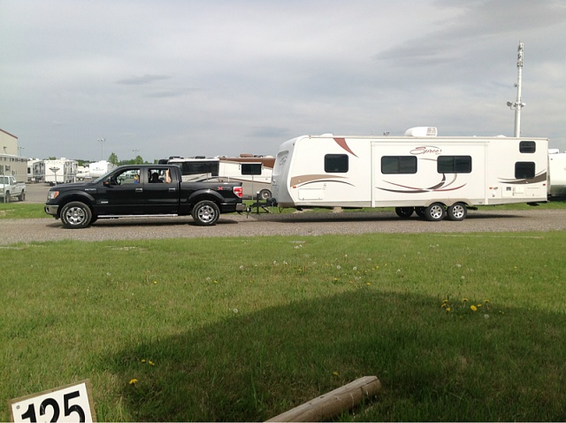 pulling a travel trailer with a toyota tacoma #6
