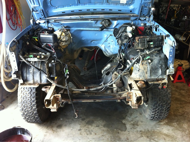 96 Ford f150 engine swap #8