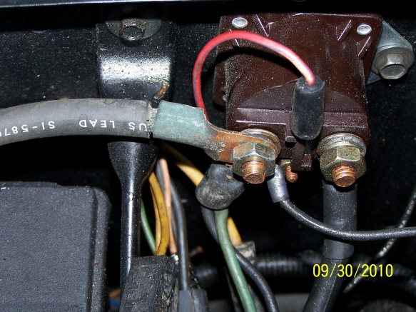 Where is the starter solenoid on a 1998 ford f150 #7