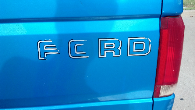 Ford tailgate decals #6