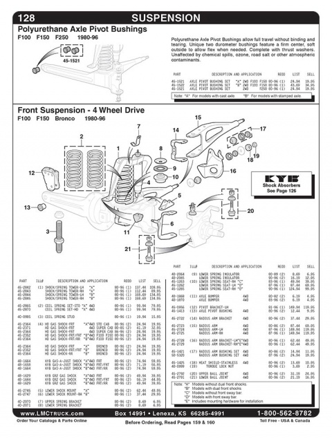 95 Ford f150 front suspension parts #5