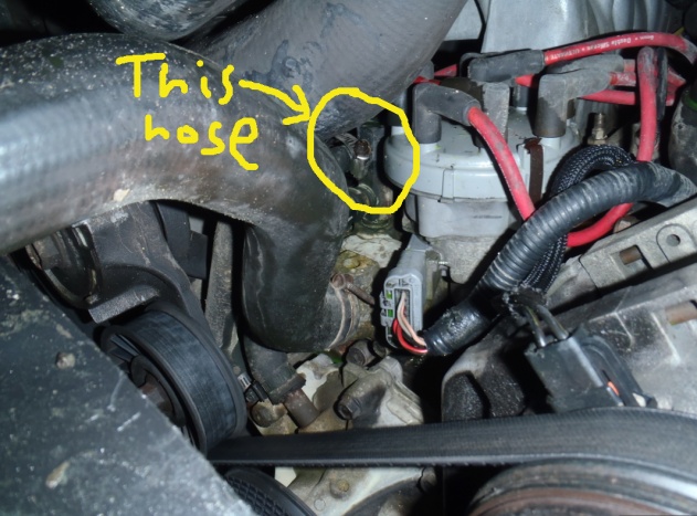 Ford taures antifreeze leak #9