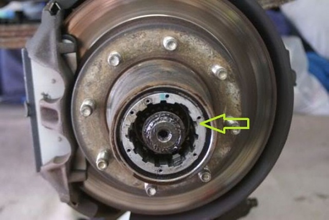 Ford ranger brake rotor removal #2