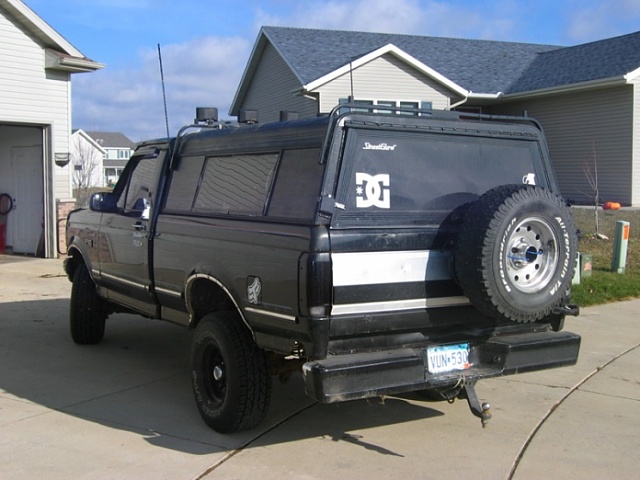 Ford bronco 1995 spare tire mount #10