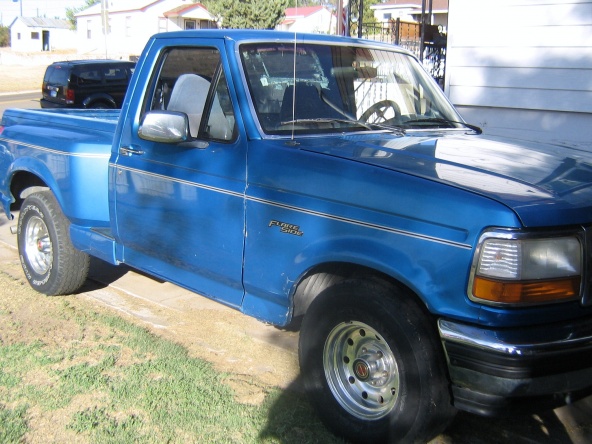 1994 Ford flareside pickup truck king cab #10