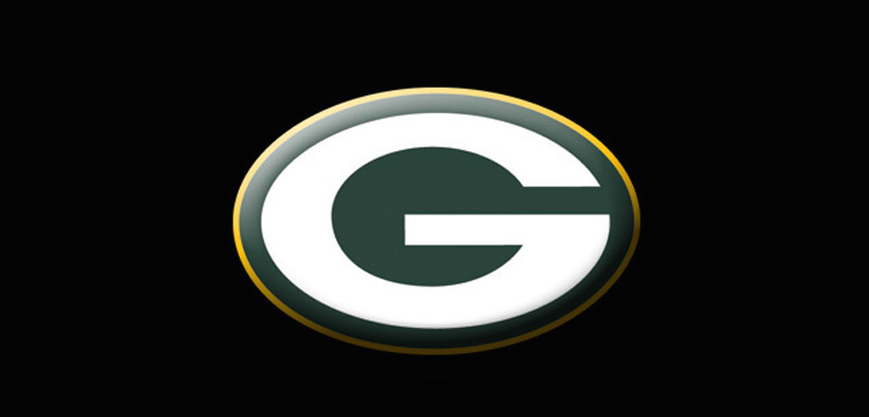 packers logo black background