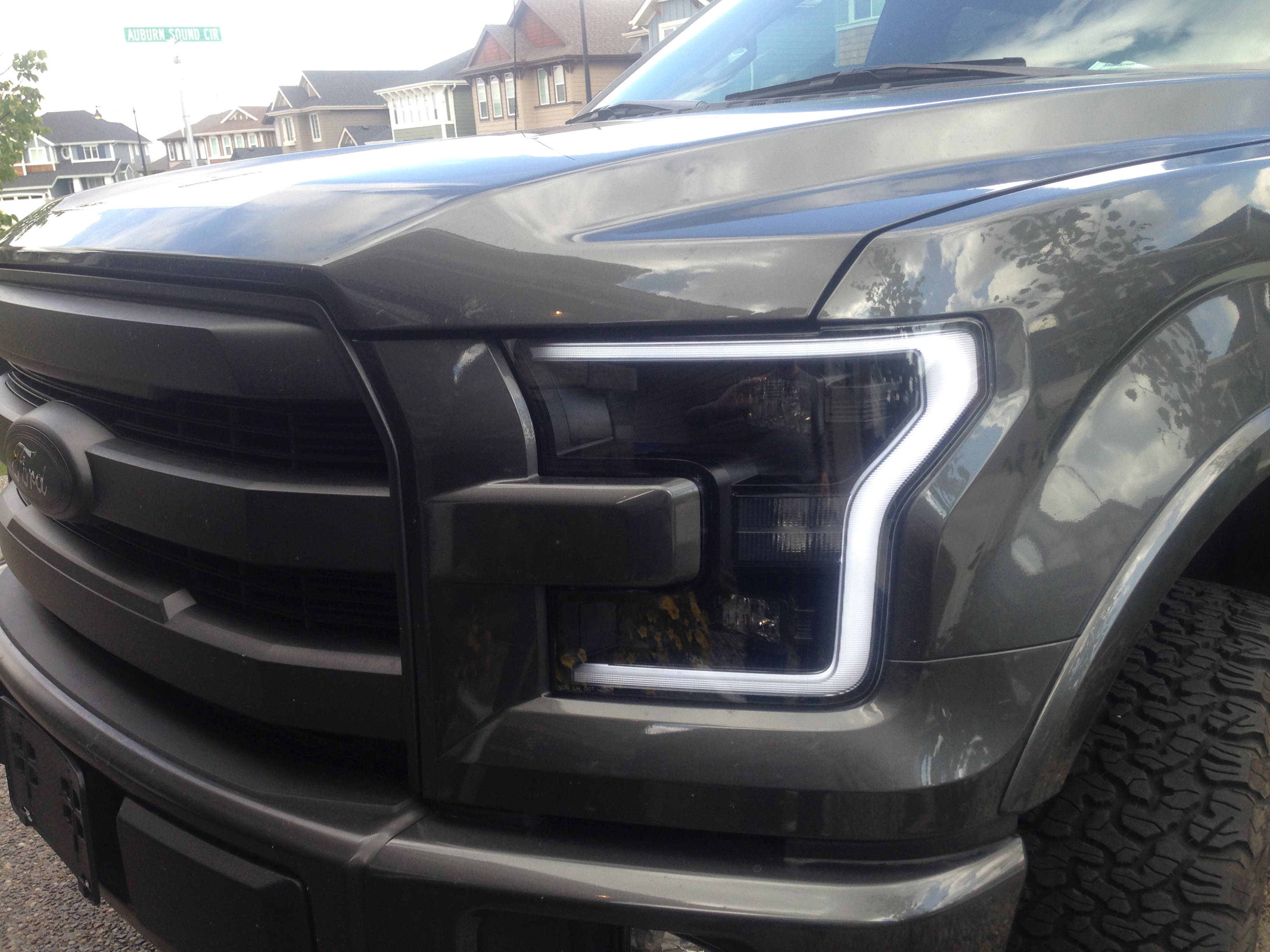 2015 F 150 Halogen To Oem Led Headlight Conversion From Raptor