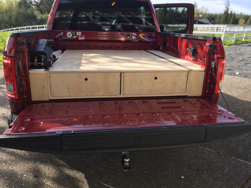 Bed Storage Drawers Organizer Ford F150 Forum