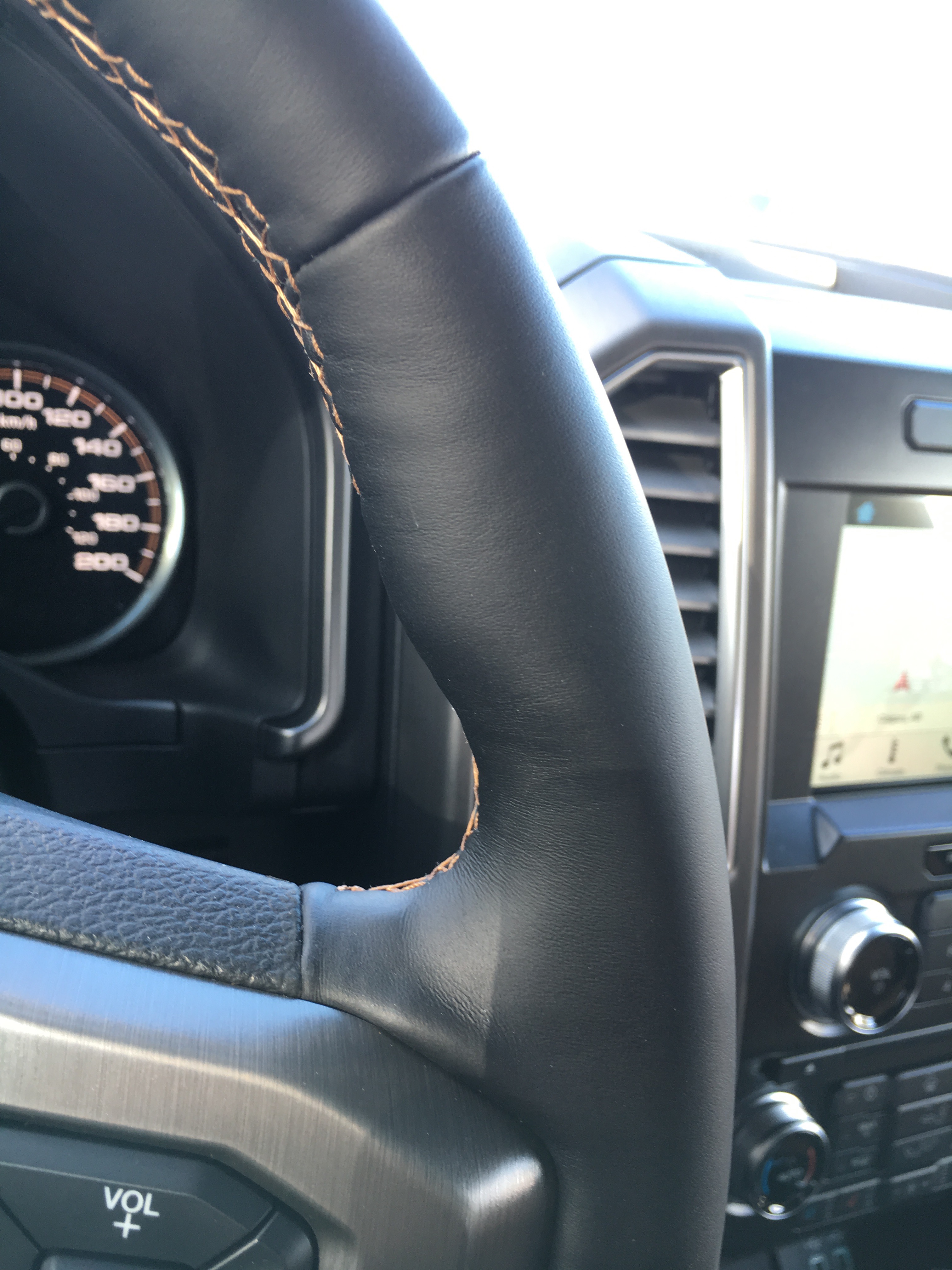 steering wheel paint leather