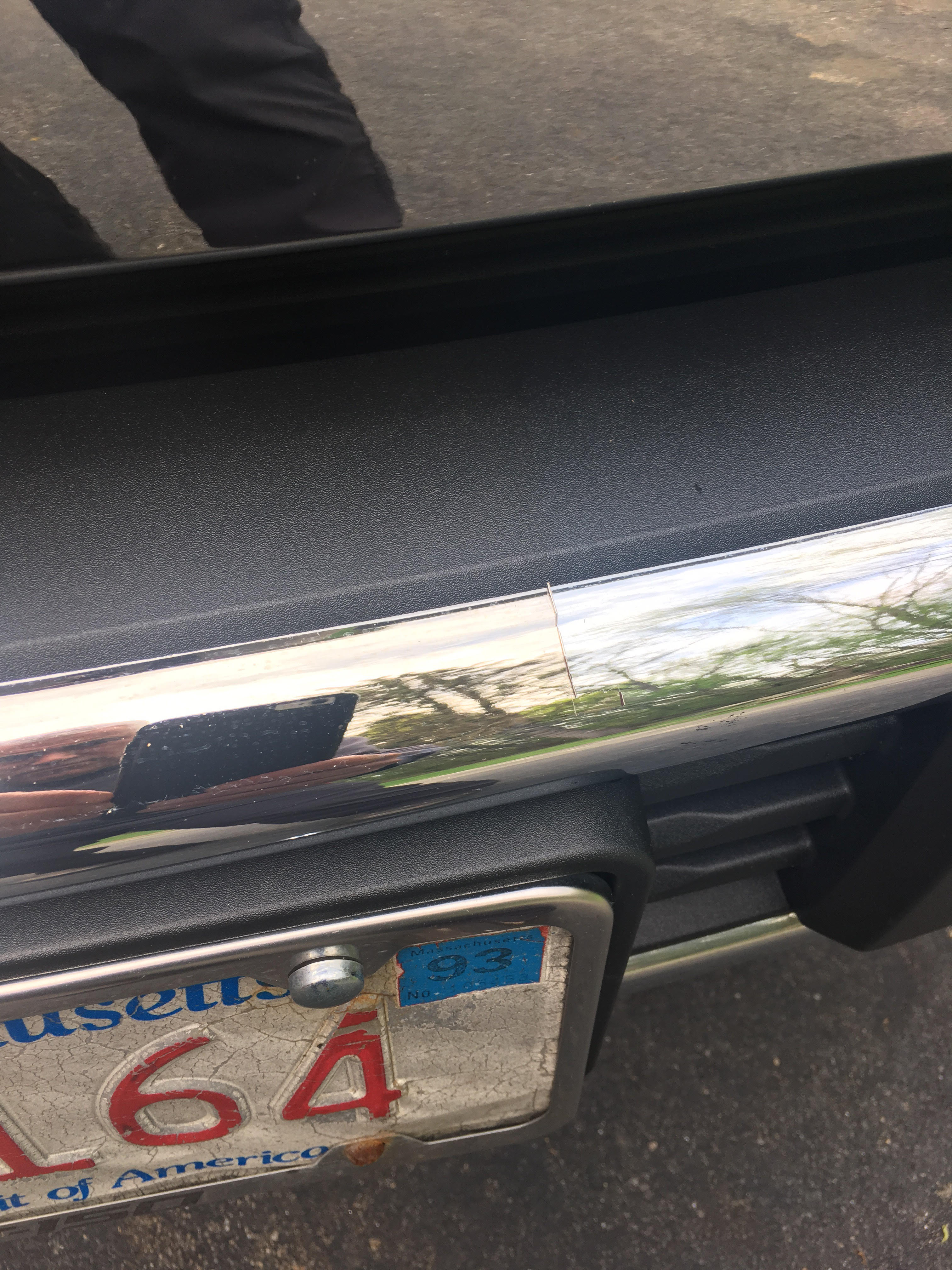 Chrome peeling off front bumper - Ford F150 Forum ...