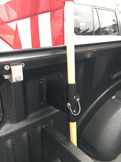 Flag Pole Mount Using E-Track Wood Beam Socket - Ford F150 Forum ...