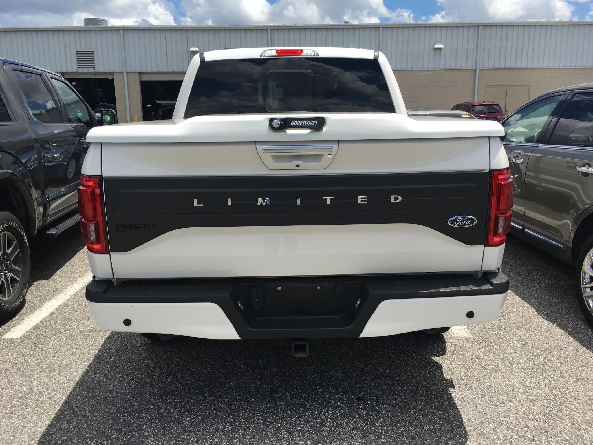 Anyone seend a Black Tailgate insert for Limited/Platinum Ford F150