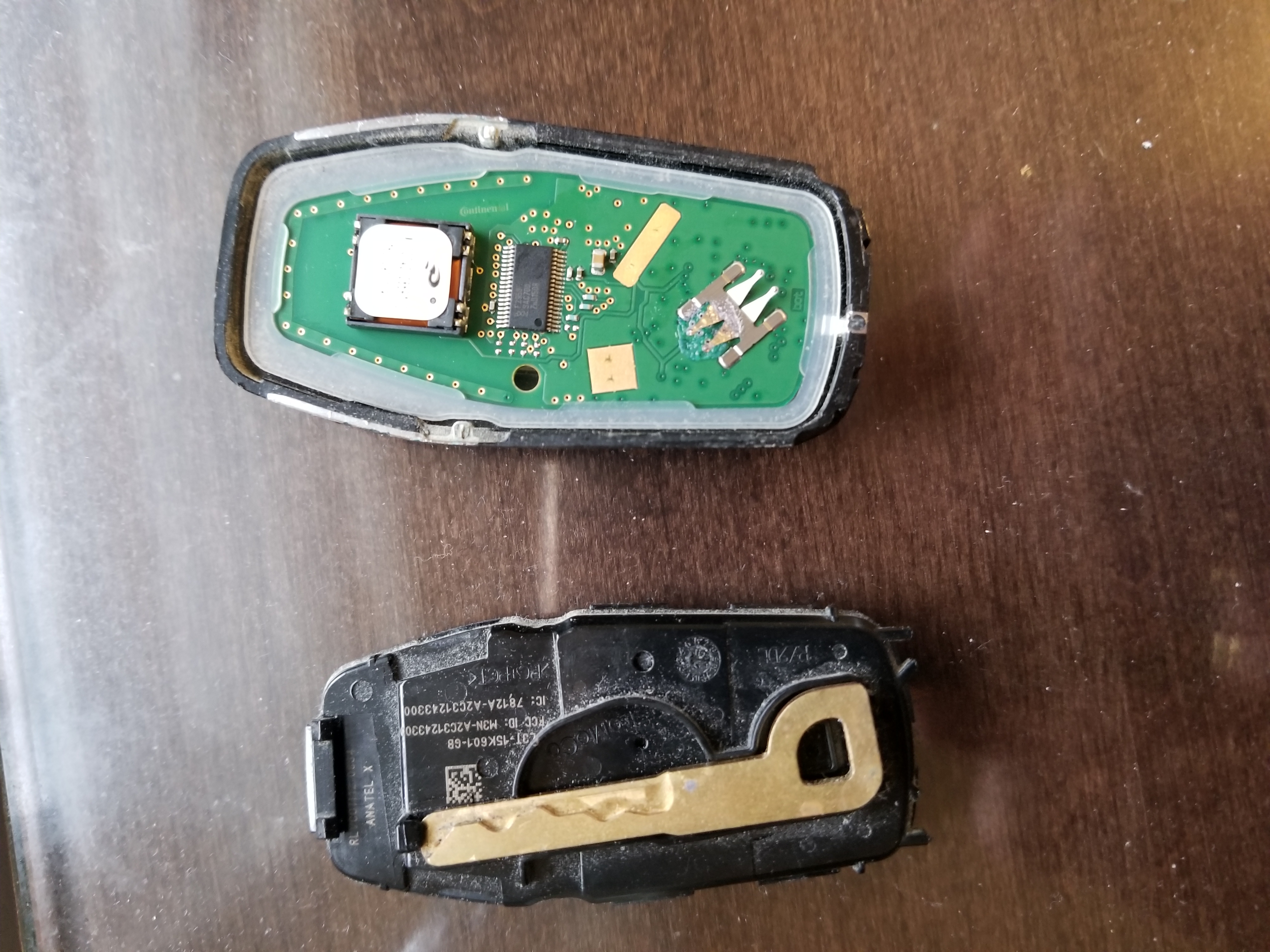 2015 f150 key fob shell