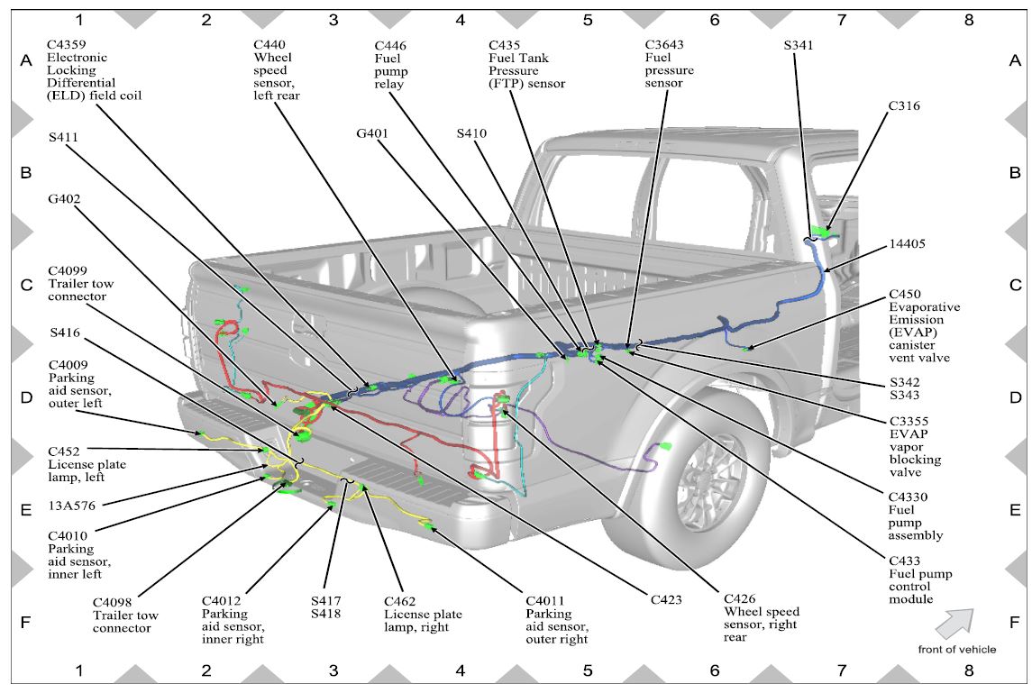 Backup Camera Connector Locations? - Ford F150 Forum - Community of