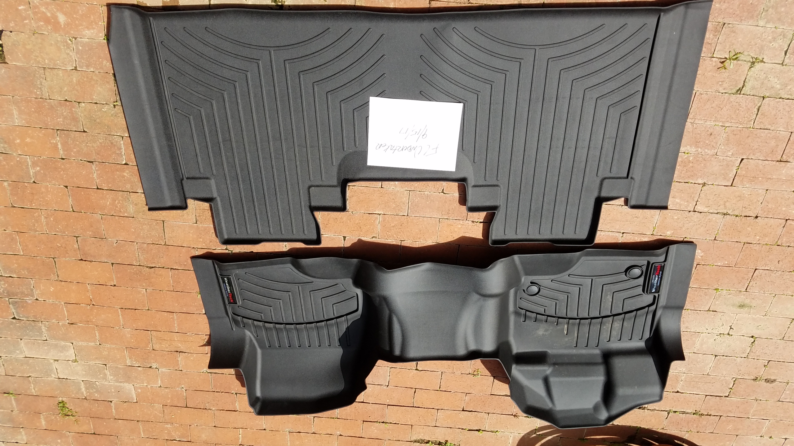 WTS: Weathertech Floor Liners F150 XL - Ford F150 Forum - Community of ...