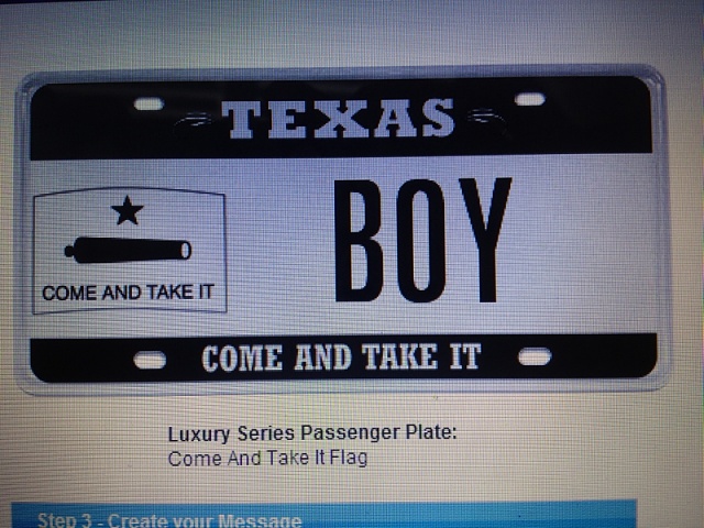 Ford truck personal licence plate ideas #7