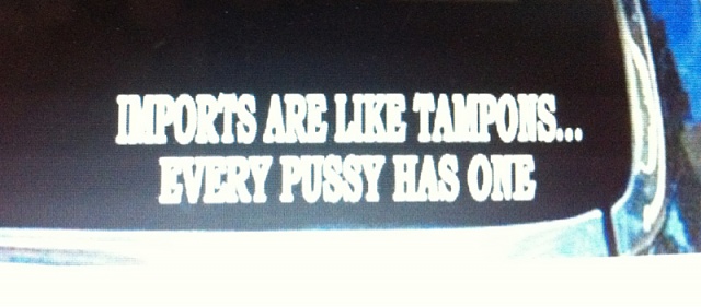 Funny ford truck bumper stickers #6