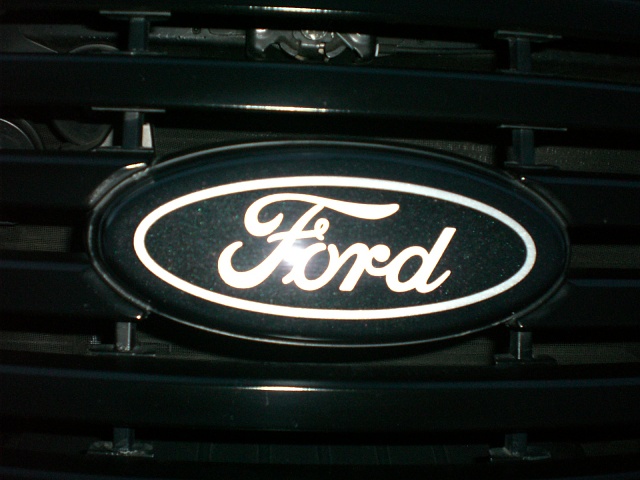 Black emblem ford oval #10