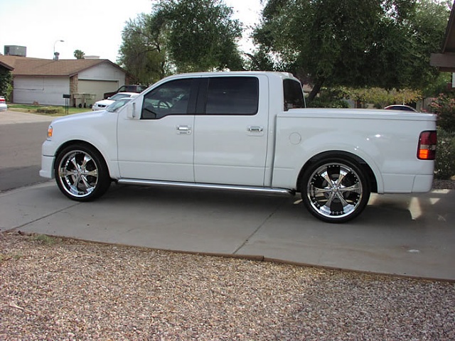 Ford f150 with 22 inch rims #1