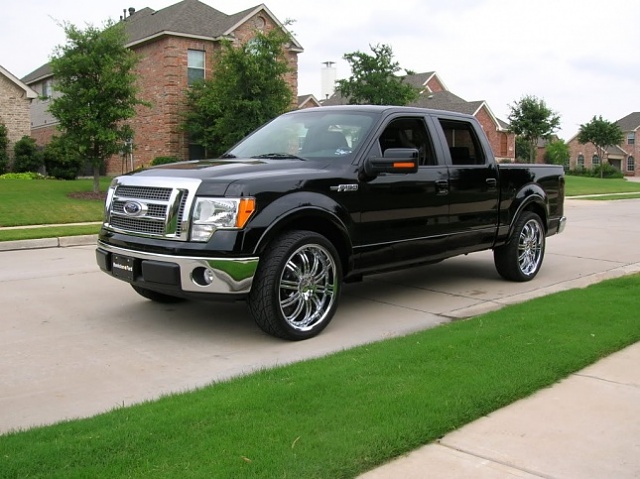 Ford f150 on 24 inch rims #4