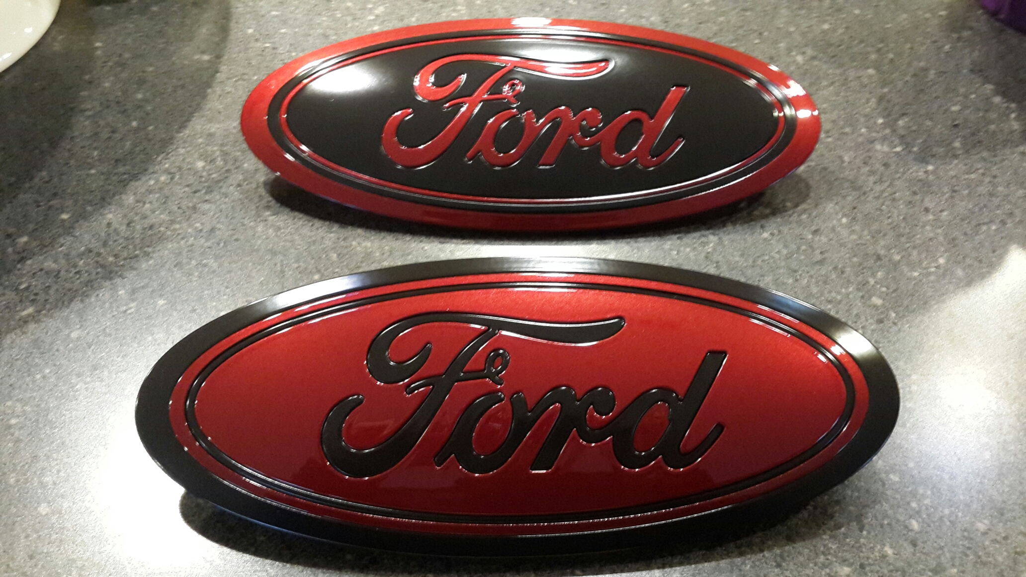 2011 Ford F150 Black Emblems