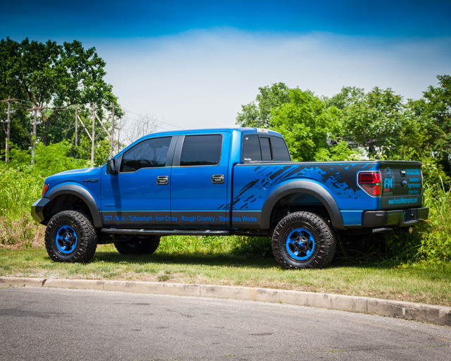 Deep navy blue ford