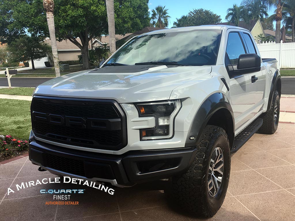 Off Topic - 2017 Ford Raptor - Light Grey - A Miracle Detailing ...