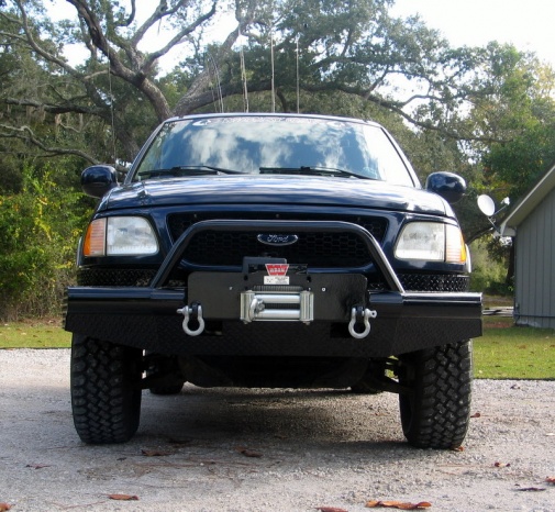 2000 Ford f150 aftermarket front bumper
