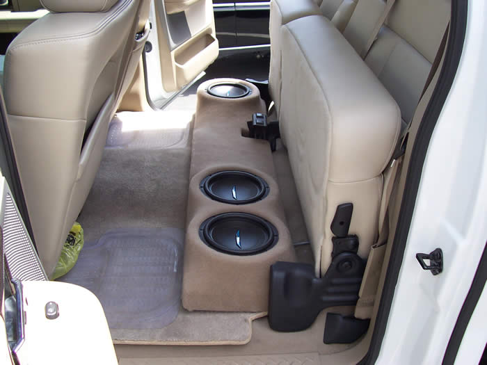 2006 ford f150 subwoofer box