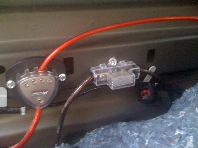 Ford ranger amp install firewall #4
