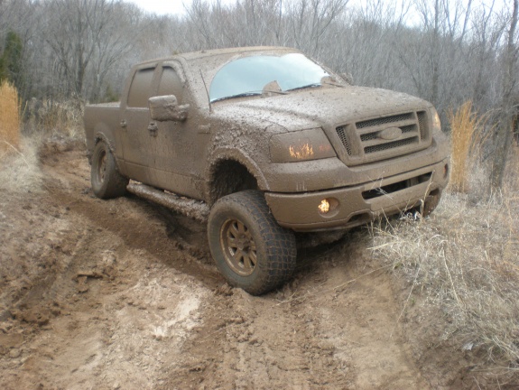 Muddy ford trucks #6