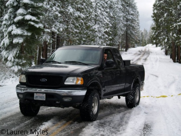 Ford f150 in snow #5
