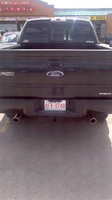 2012 Ford f 150 ecoboost dual exhaust #4