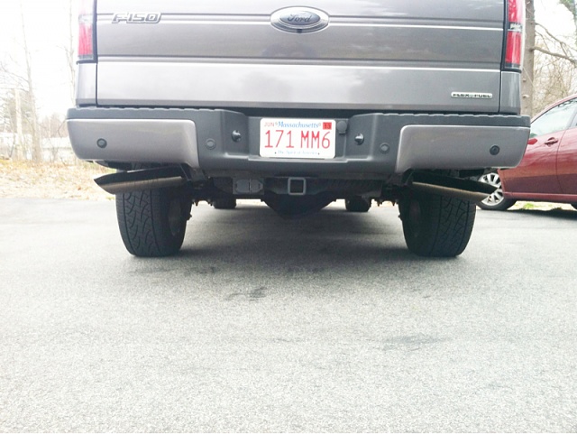 2012 Ford f150 dual exhaust #3