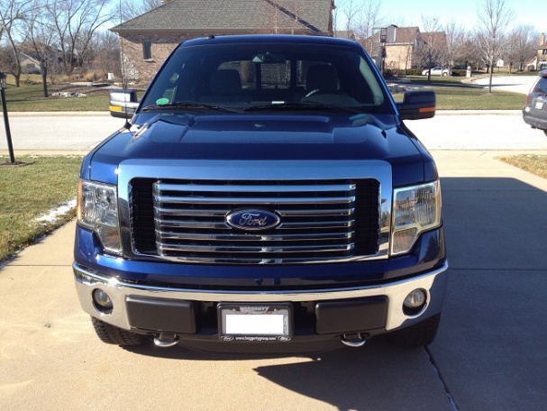 Deep navy blue ford