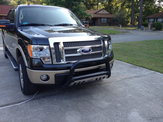 How to install a bullbar on a ford f150 #7