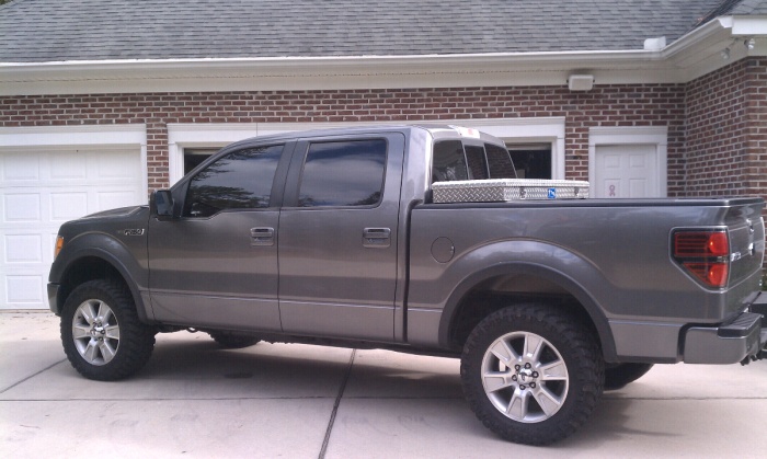 2012 ford f150 tool outlet box