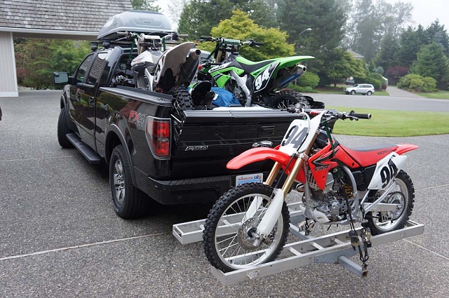 dirt bike rack for truck