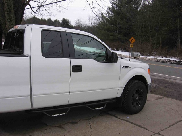 Ford f150 angular step bars #8