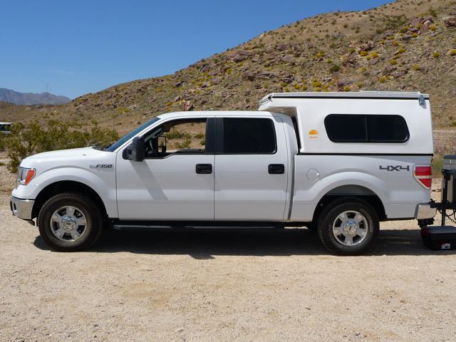 13+ F150 Truck Bed Camper Background