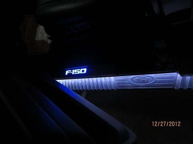 Ford lighted running boards