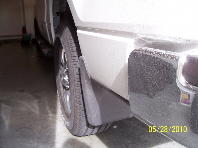 2010 Ford f150 oem mud flaps #4