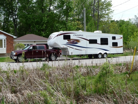 Fifth wheel on ford f150 #1