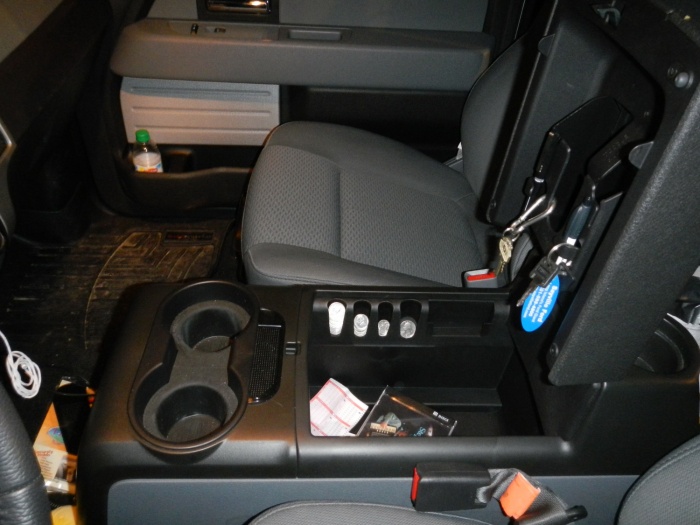 center console seat.