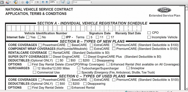 Ford esp warranty contact number #5