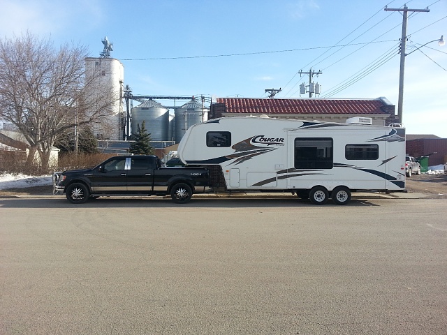 Ford f150 5th wheel towing #3