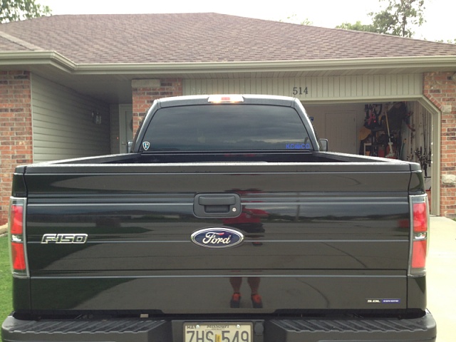 Ford f150 rear window graphics #1