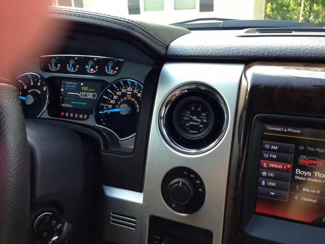 Ecoboost, boost gauge install....(pics) Page 14 Ford F150 Forum