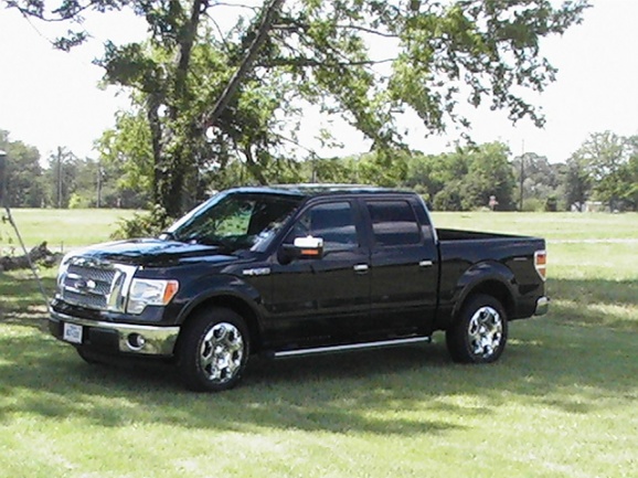 Ford f150 black mirror covers #9