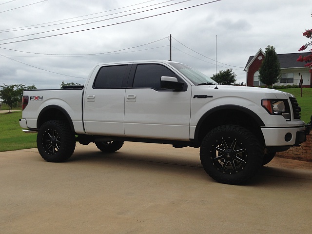 White ford f150 fx4 lifted #10